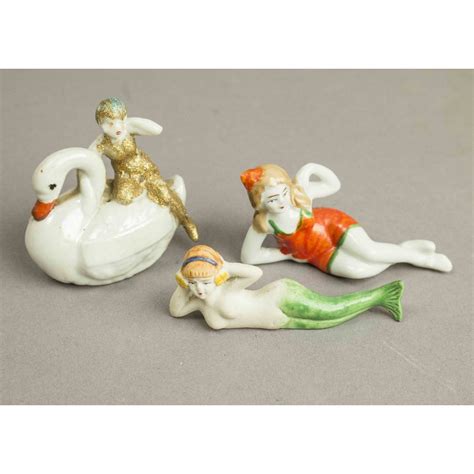 Porcelain Bisque Bathing Beauties Japanese Mfg Witherell S Auction House