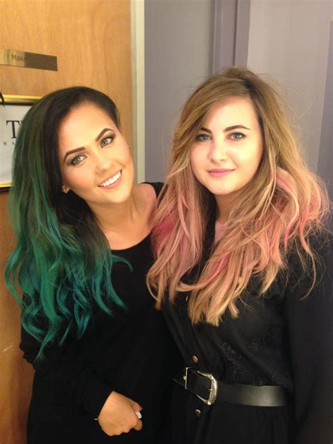 Beauty Bloggers Lovelaughandmakeup And Milkteef Show Us How To Rock Coloured Tresses At Our