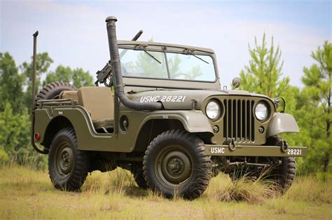 1952 Jeep Willys M38 A1 With Snorkel Kit Jeep M38a1 Pinterest