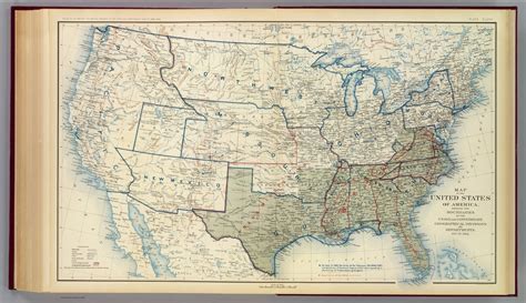 Usa Dec 1862 David Rumsey Historical Map Collection