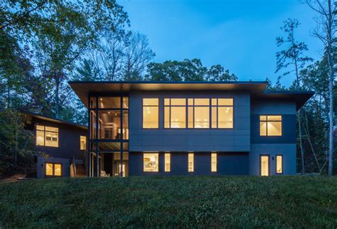 Swannanoa Minimalist Home Connects With Nature Samsel Architects