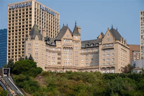 Hotel Macdonald In Edmonton Editorial Image Image Of Heritage River