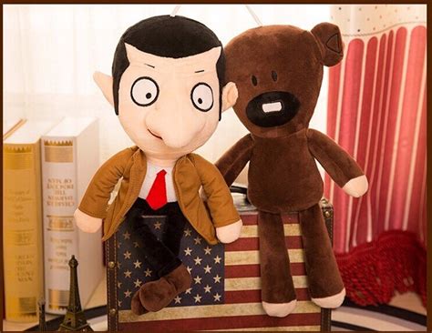 Whilst digging for buried treasure, mr bean finds himself a hole too deep to get out of. 1pc 40cm Mr Bean teddy bear cute cartoon plush doll funny ...
