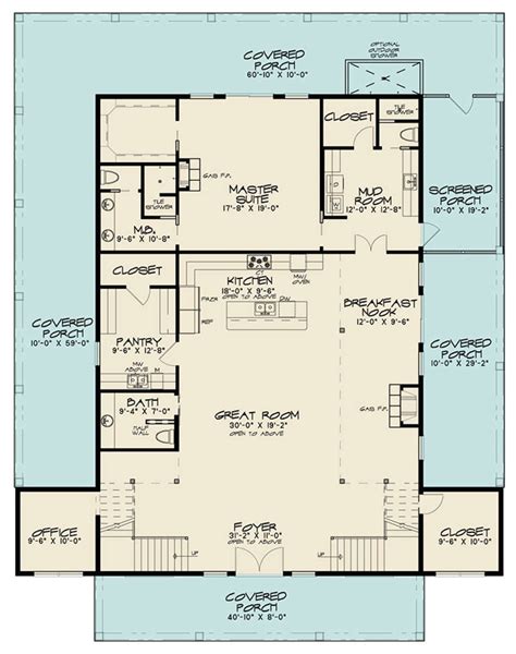 House Plan 8318 00053 Country Plan 4072 Square Feet 3 Bedrooms 3