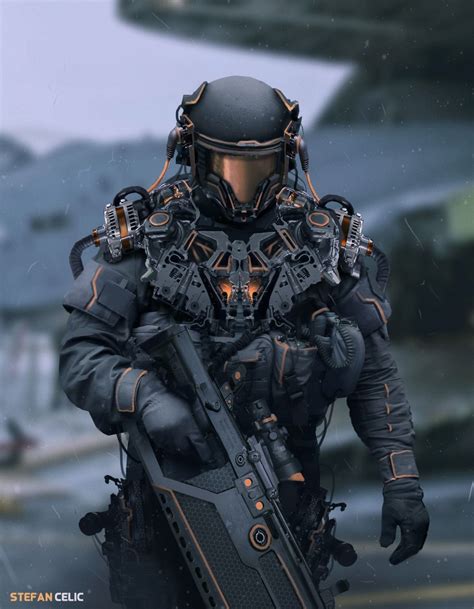 Pin By Fredrik Maribo On Characters Futuristic Armour Future Soldier