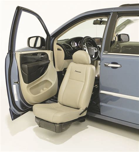 Bruno Valet Seat In Dodge Grand Caravan For Wheelchair Accessibility