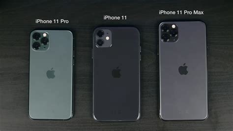 Apple 11 Vs Apple 11 Pro Vs Apple 11 Pro Max Karsılastırma Youtube