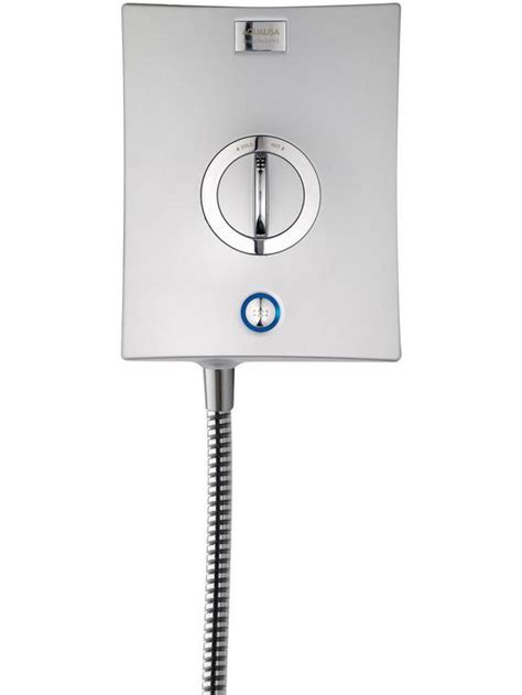 Aqualisa Quartz 85kw Electric Shower With Adjustable Head Chrome