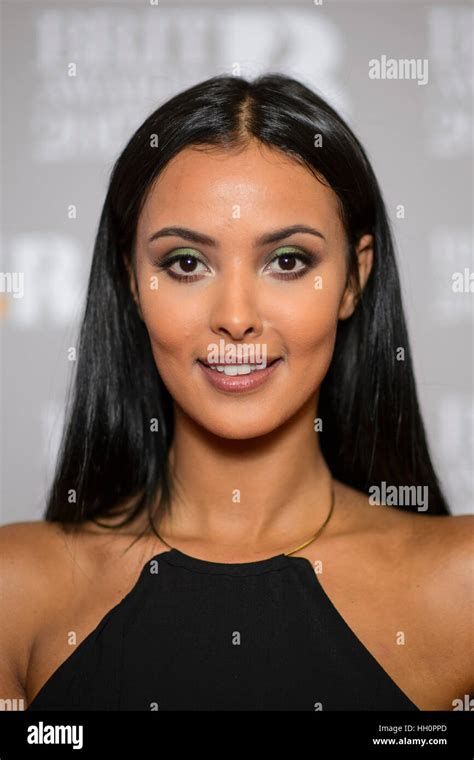 Maya Jama Attending The Brit Awards Nominations Launch At The London