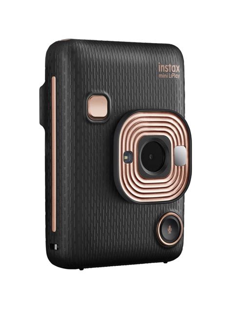 Fujifilm Instax Mini Liplay Hybrid Instant Camera Elegant Black
