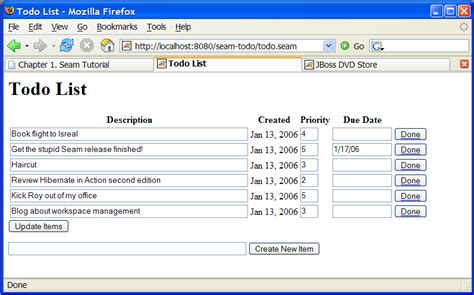 Todolist is a free desktop application allowing you to organise your tasks in a fast & simple way. 1.4. Seam and jBPM: the todo list example JBoss Enterprise ...