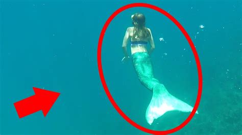 Mermaids Mysterious Creatures Caught On Tape Youtube