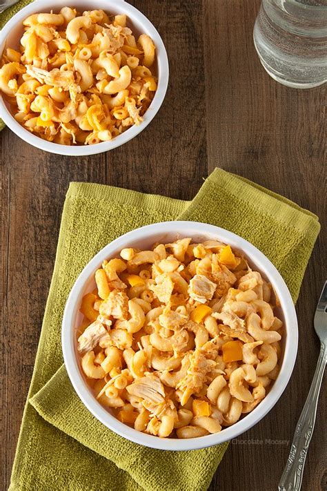 Buffalo Chicken Mac And Cheese Stovetop Homemade In The Kitchen