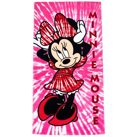 Minnie Mouse Beach Towel Disney Kids 28 X 58