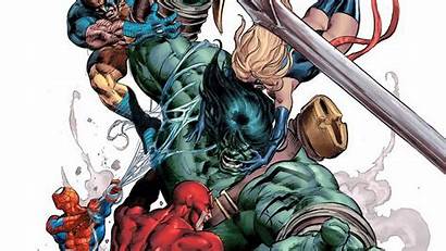 Wolverine Hulk Marvel Spider Daredevil Comics Ms