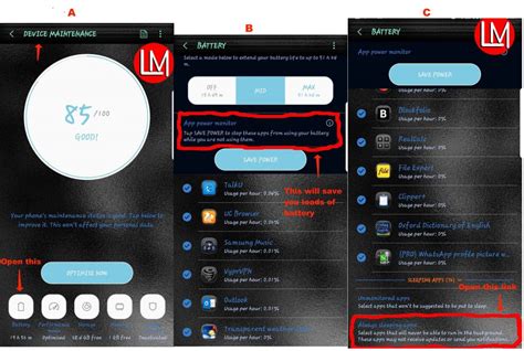 Android 9.0 (pie) and higher versions come with great power management features that extend your phone or tablet's battery life by placing limits on the apps running in the background. Preventing Battery-Draining Android Apps Automatically