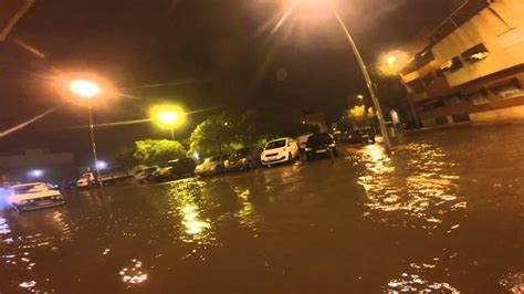 Inundaciones Por Lluvias En Alcantarilla Murcia 29 09 2014 Youtube