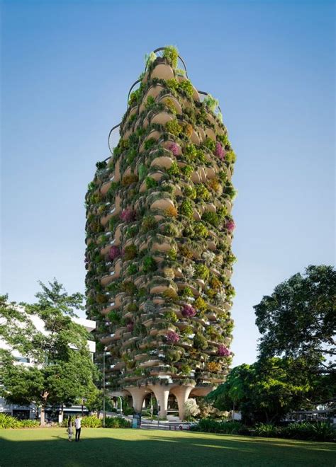 Urban Forest Is A Plant Covered High Rise By Koichi Takada Architects
