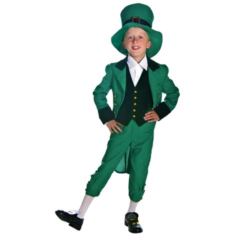Kids Lucky Charms Leprechaun Irish Child Boys St Patricks Day Fancy