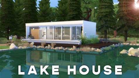 Lake House The Sims 4 Speedbuild Youtube