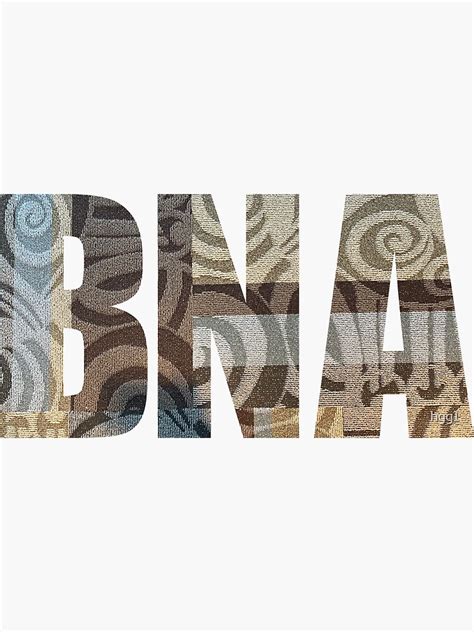 Bna Airport Carpet Sticker For Sale By Hgg1 Redbubble