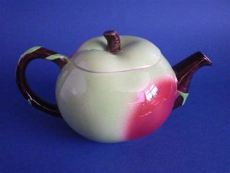 Fine Vintage Carlton Ware Apple Teapot C1960 Sold Tea Pots