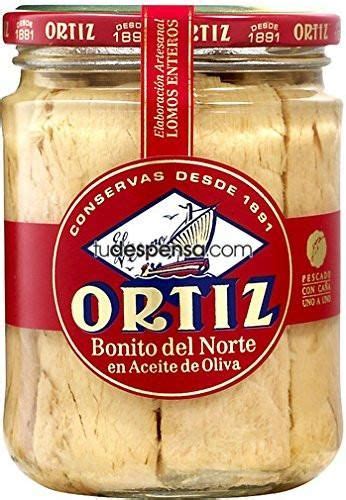 Ortiz Bonito Del Norte White Tuna In Olive Oil 220g Jar Tuna In Olive