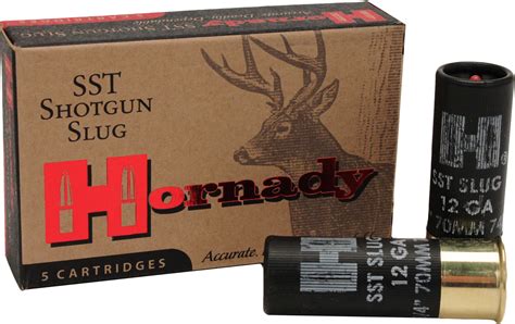 Hornady Sst Shotgun Slug 12 Gauge 300 Grain Per 5 8623 56565