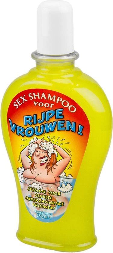 paper dreams shampoo fun sex dames 350 ml geel