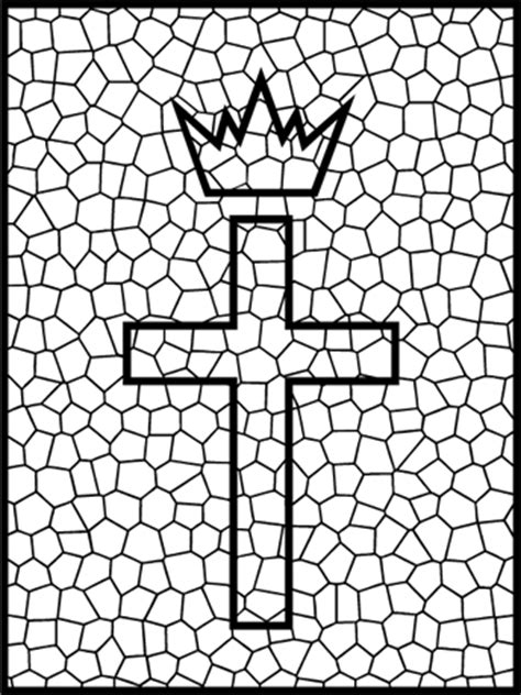 Click the stained glass windows coloring pages to view printable version or color it online (compatible with ipad and android tablets). Clip Art Hoard: Stained Glass Cross