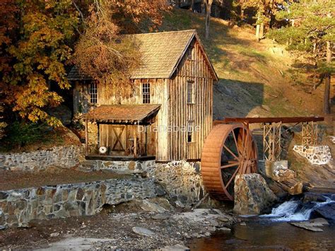Sixes Road Grist Mill By Briansbabe Windmill Water Grist Mill Water