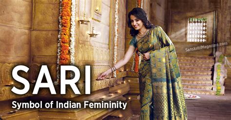 Sari Symbolism Of Indian Femininity Sanskriti Hinduism And Indian