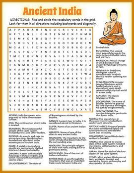 Hindi color chart with pictures. Ancient India Word Search Puzzle by Puzzles to Print | TpT