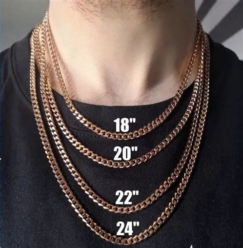 What Size Chain Should A Man Wear Detailed Expert Guide Piercinghome