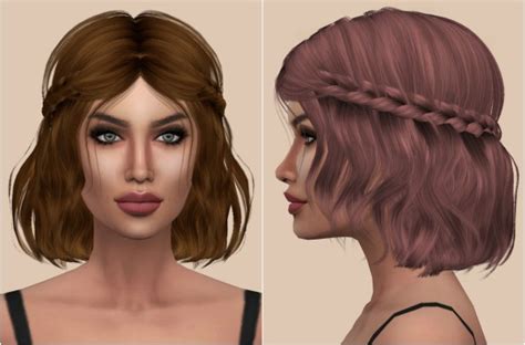 Kenzar Sims Leah Lillith Hairstyle Retextured • Sims 4 Downloads