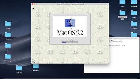 Macos Qemu Installing And Setting Up Classic Mac Os Youtube