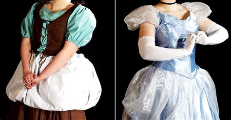 Watch A Cinderella Costume Transform From Rags To Ball Gown In Seconds