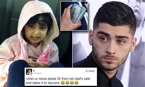 2 Year Old Steals 5k From Her Dad So She Can Buy Zayn Malik Daily
