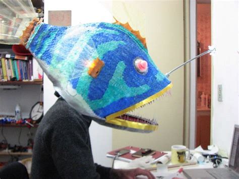 Angler Fish Mask Wearing It Helder Da Rocha Flickr