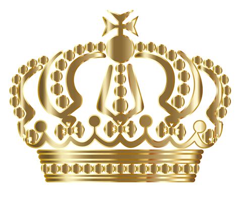 28 Crown Png Transparent Background Gold Queen Crown Clipart
