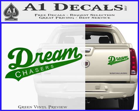 Dream Chasers Mmg Decal Sticker Pennant A1 Decals