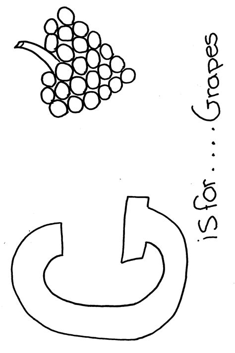 Geography Blog: Letter G Coloring Pages
