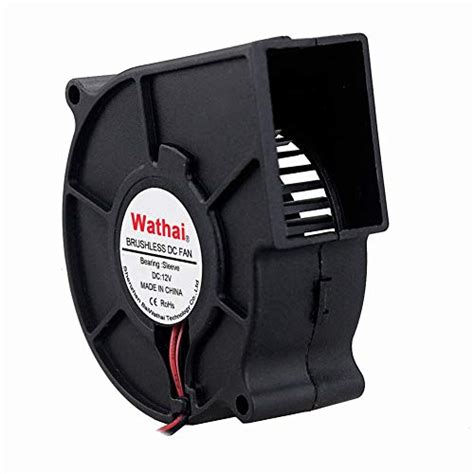 Wathai 12v 75mm X 30mm Dc Brushless Cooling Turbo Blower Fan