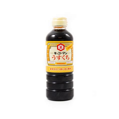 Kikkoman Usukuchi Shoyu Light Soy Sauce 500ml Buy Online Sous Chef Uk