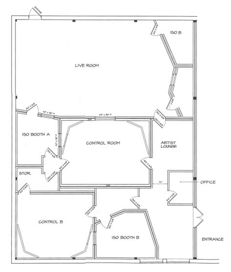 recording studio layout - Google Search | Studio layout, Recording ...