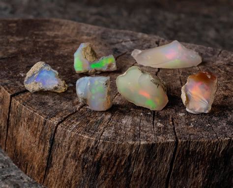 5g Small Aa Grade Raw Opal Natural Opal Stones Opal Crystal Welo