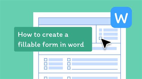 How To Create Fillable Forms In Word Instantly Updf