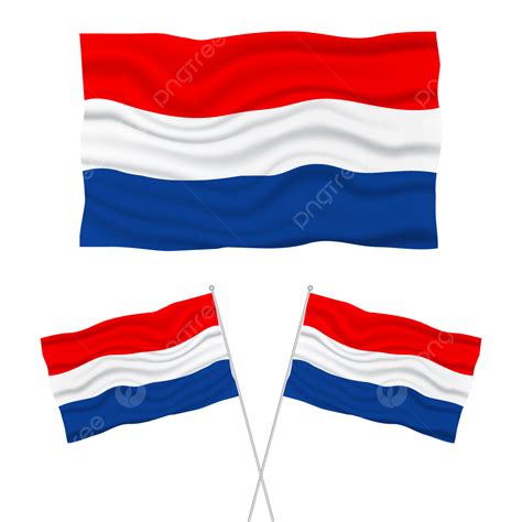 Ilustración De Vector De Bandera Nacional De Holanda Png Netherland