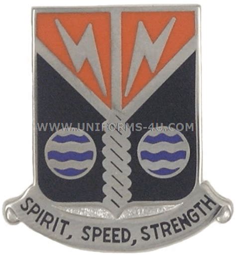 Us Army 58th Signal Battalion Unit Crest Dui