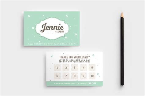 5.2 free products or merchandise. Free Loyalty Card Templates - PSD, Ai & Vector - BrandPacks